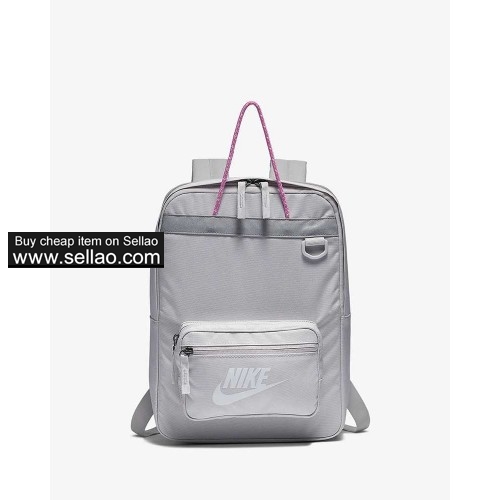 NIKE Fashion contrast color backpack schoolbag 4 colors