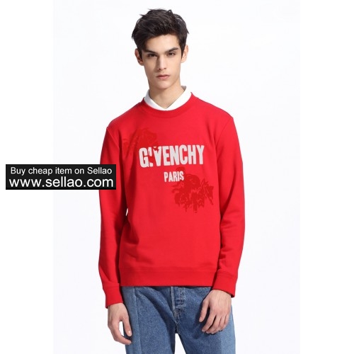 Givenchy Men's Hoodie Sweatshirt Stylish Simple Printing Hoodie 5 Colors