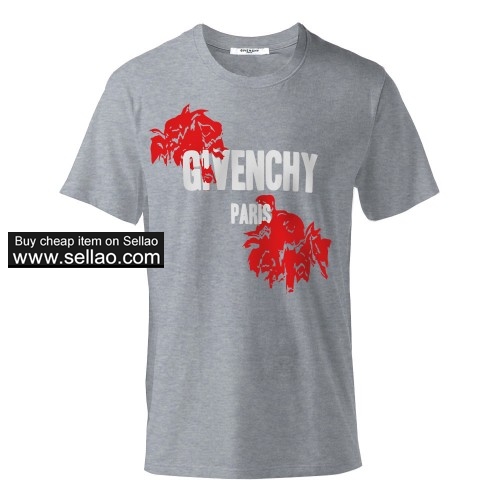 Givenchy Summer men's T-shirt fashion print short sleeve 8 colors