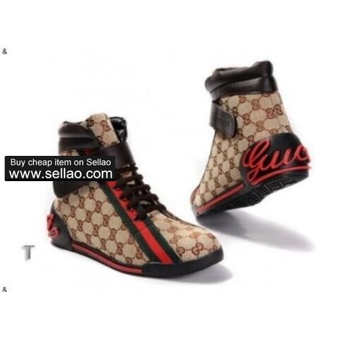 CLASSIC NEW GUCCI HIGH CUT SHOES HIGH TOPS BOOTS