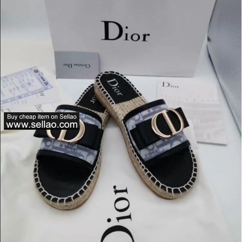 DIOR Women's Slippers Fashion Casual Shoes