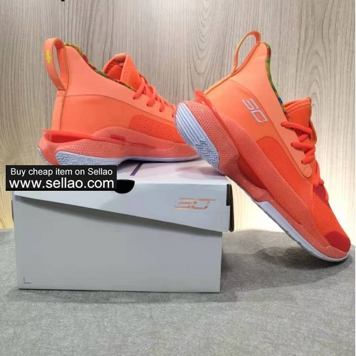 Fashion Under Armour Curry 7 Basketball Shoes On Sale Size 41-46