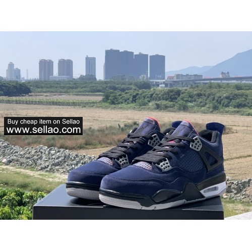 Fashion Air Jordan 4 Loyal Blue Basketball Shoes On Sale Size 41-47
