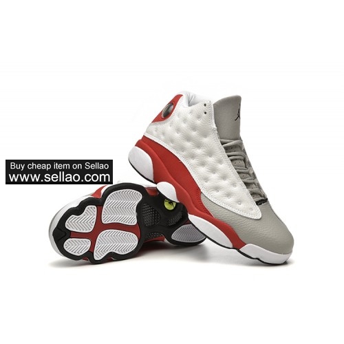 Fashion Air Jordan 13 Grey Toe Basketball Shoes On Sale Size 41-47