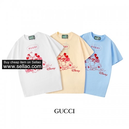 Gucci new print round neck short sleeve, men's T-shirt 2-50 ioffer eBay best seller