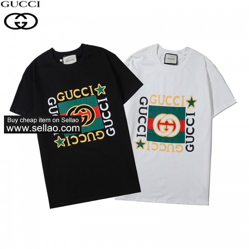 Gucci new print short sleeve, men's T-shirt 2-130 ioffer eBay best seller