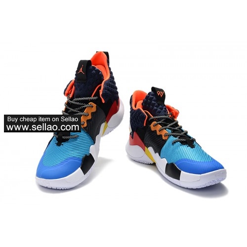 Fashion Jordan Why Not Zer0.2 Basketball Shoes On Sale Size 41-46