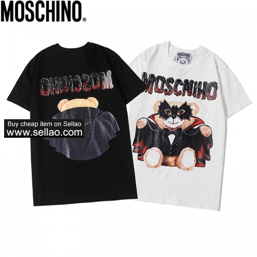 MOSCHINO new Digital direct printing round neck short sleeve, men's T-shirt 2-39 ioffer eBay best se