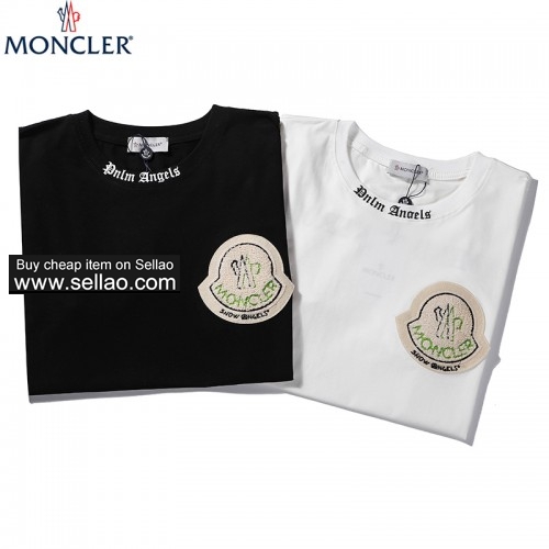 Moncler newembroidered logo short collar round neck short sleeve, men's T-shirt 2-71 ioffer eBay
