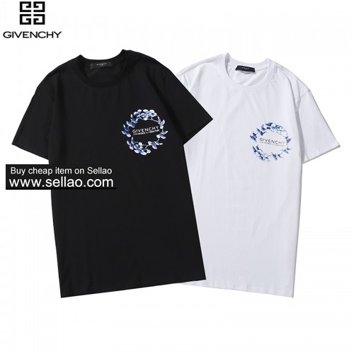 Givenchy new floral round neck short sleeve, men's T-shirt 2-10 ioffer eBay best seller