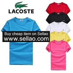 LACOSTE lover POLO T shirts lacoste man t-shirt lacoste woman T-shirt