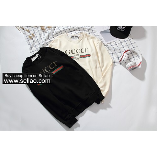 Gucci spring classic printed letter Cotton Terry, men's and women's sweater 1-14 ioffer eBay
