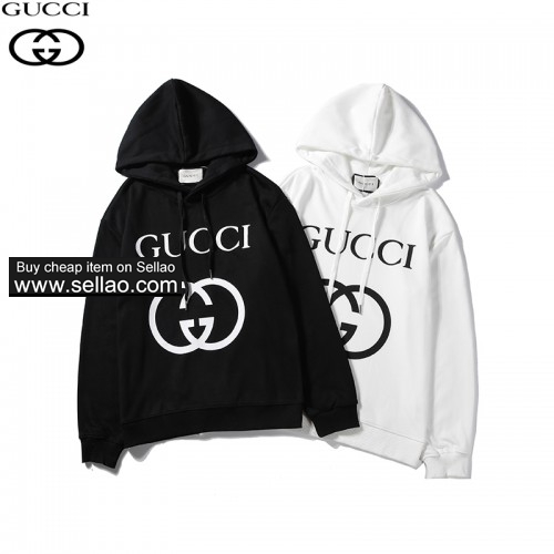 Gucci spring classic printed letter Cotton Terry, men's and women's sweater 1-18  ioffer eBay best