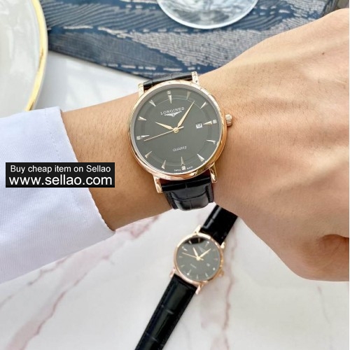 Exquisite Longine Lovers series Quartz watches fashion for men and women watches