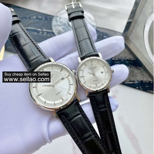 Exquisite Longine Lovers series Quartz watches fashion for men and women watches