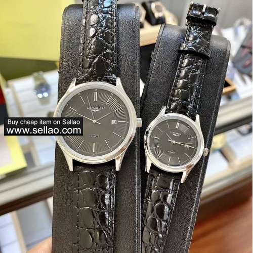 2020 Classic fashion men and women quartz watch Longines series casual watches