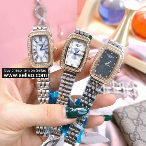2020 new Classic fashion diamond women watch made of refined steel Longine Ladies Quartz watch