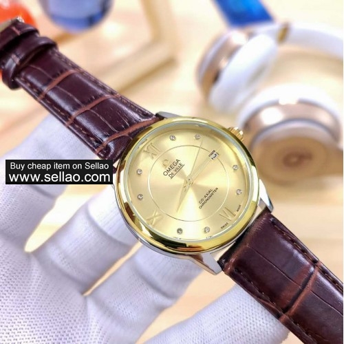 Luxury 2020 New fashion  men's watch  omega DeVille chronometer Men's automatic mechanical watch