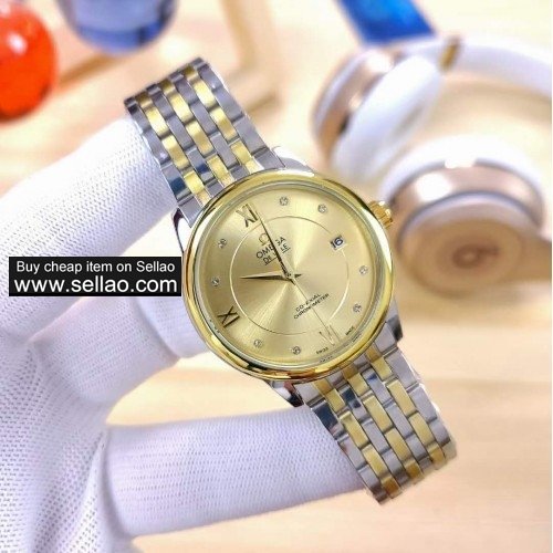 2020  Luxury fashion men's watch omega DeVille chronometer Men's automatic mechanical watch