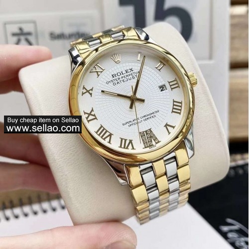 Luxury and exquisite men's business watch ROLEX Oyster Perpetual Date Just Mechanical watch