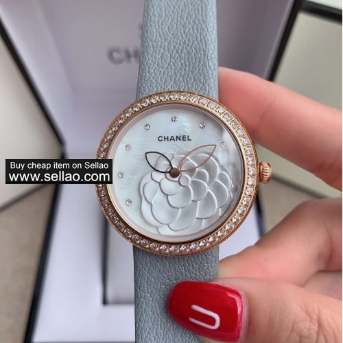 Classic fashion Chanel PREMIERE series camellia ‬ wrist watch