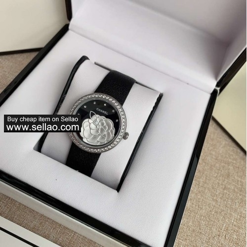 2020 Classic fashion Chanel PREMIERE series camellia ‬ wrist watch 3D relievo literal woman watch