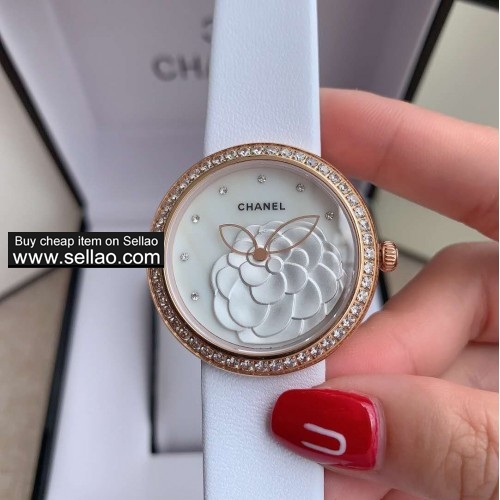 Classic fashion Chanel PREMIERE series camellia ‬ wrist watch