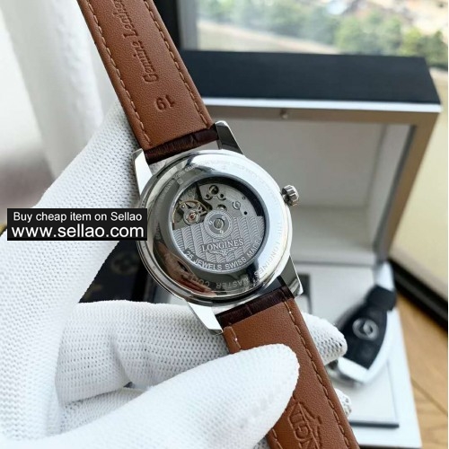 Luxurious quality LONGINES man wristwatch Full automatic mechanical movement watch