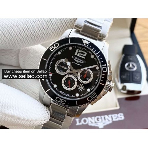 Sports series L3.783.4.56.6  LONGINES men wristwatch Full automatic mechanical movement watch