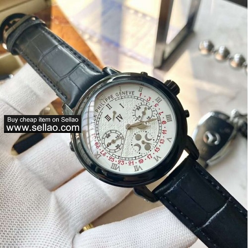 2020 New fashion six stitch double sided design PATEK PHILPPE Quartz watch