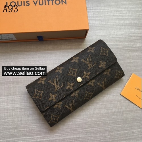2020 New Luxury Lv  wallet Lady purse Monogram leather woman's bag