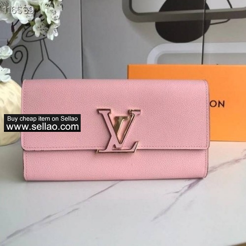 Louis Vuitton 2020 fashion Classic bag women Purse lv Leather wallet M62148 clutch bag