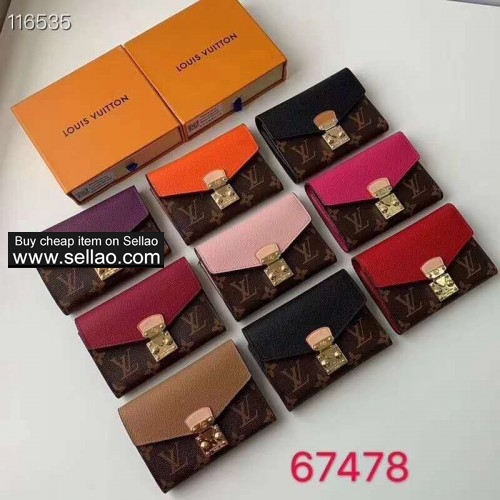 Louis Vuitton 2020 fashion M67478 PALLAS bag women lv Purse Monogram wallet