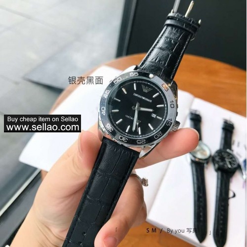 2020 new Classic fashion ARMANI watch Classic three-pin calendar watch