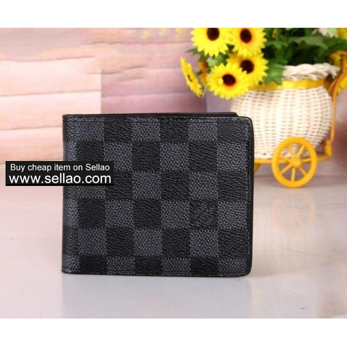 LV 60895 style Designer mens famous men luxury purse special canvas multiple short small  WALLET
