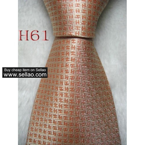 H61  #100%Silk Jacquard Woven Handmade Men's Tie Necktie