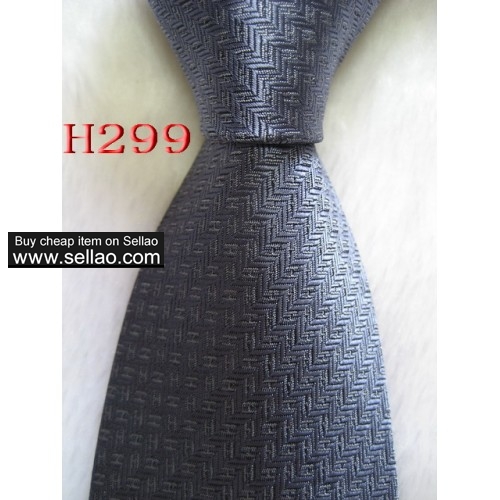 H297-H313  #100%Silk Jacquard Woven Handmade Men's Tie Necktie