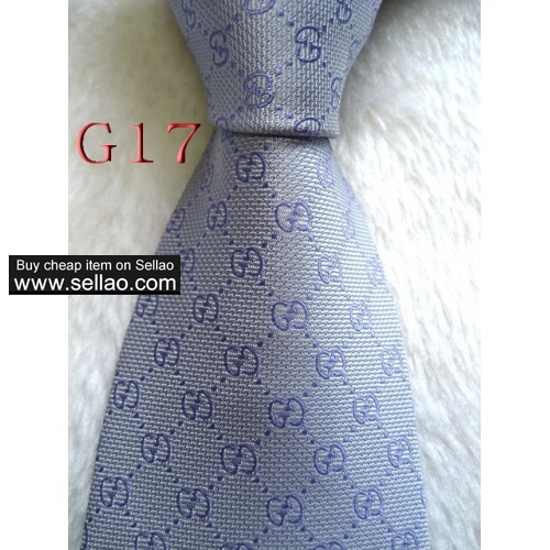 G17  #100%Silk Jacquard Woven Handmade Men's Tie Necktie