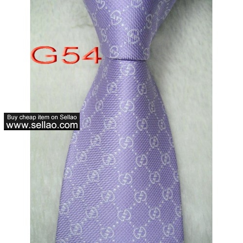 G54  #100%Silk Jacquard Woven Handmade Men's Tie Necktie