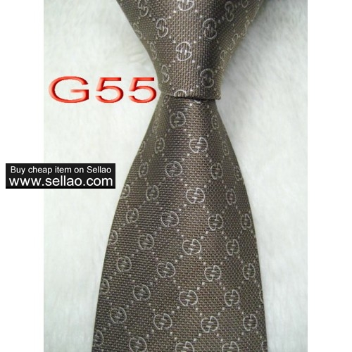 G55  #100%Silk Jacquard Woven Handmade Men's Tie Necktie