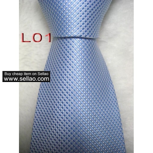 L01-L33  #100%Silk Jacquard Woven Handmade Men's Tie Necktie