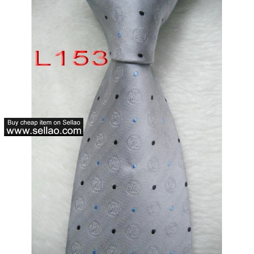 L153  #100%Silk Jacquard Woven Handmade Men's Tie Necktie