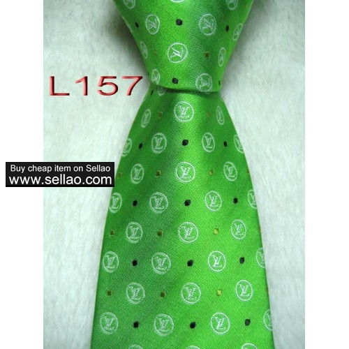 L157  #100%Silk Jacquard Woven Handmade Men's Tie Necktie