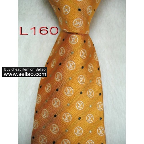 L160  #100%Silk Jacquard Woven Handmade Men's Tie Necktie