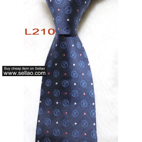 L210  #100%Silk Jacquard Woven Handmade Men's Tie Necktie
