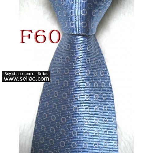 F60  #100%Silk Jacquard Woven Handmade Men's Tie Necktie