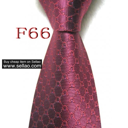 F66  #100%Silk Jacquard Woven Handmade Men's Tie Necktie