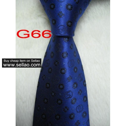 G66  #100%Silk Jacquard Woven Handmade Men's Tie Necktie