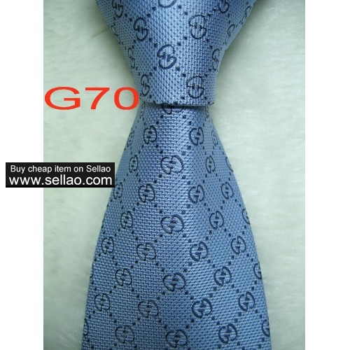 G70  #100%Silk Jacquard Woven Handmade Men's Tie Necktie