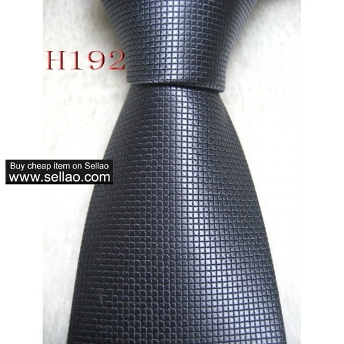 H192  #100%Silk Jacquard Woven Handmade Men's Tie Necktie